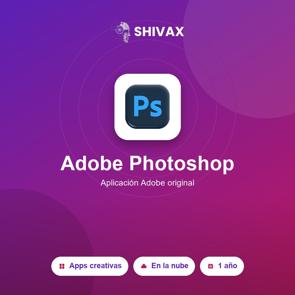 Adobe Photoshop (1 año)