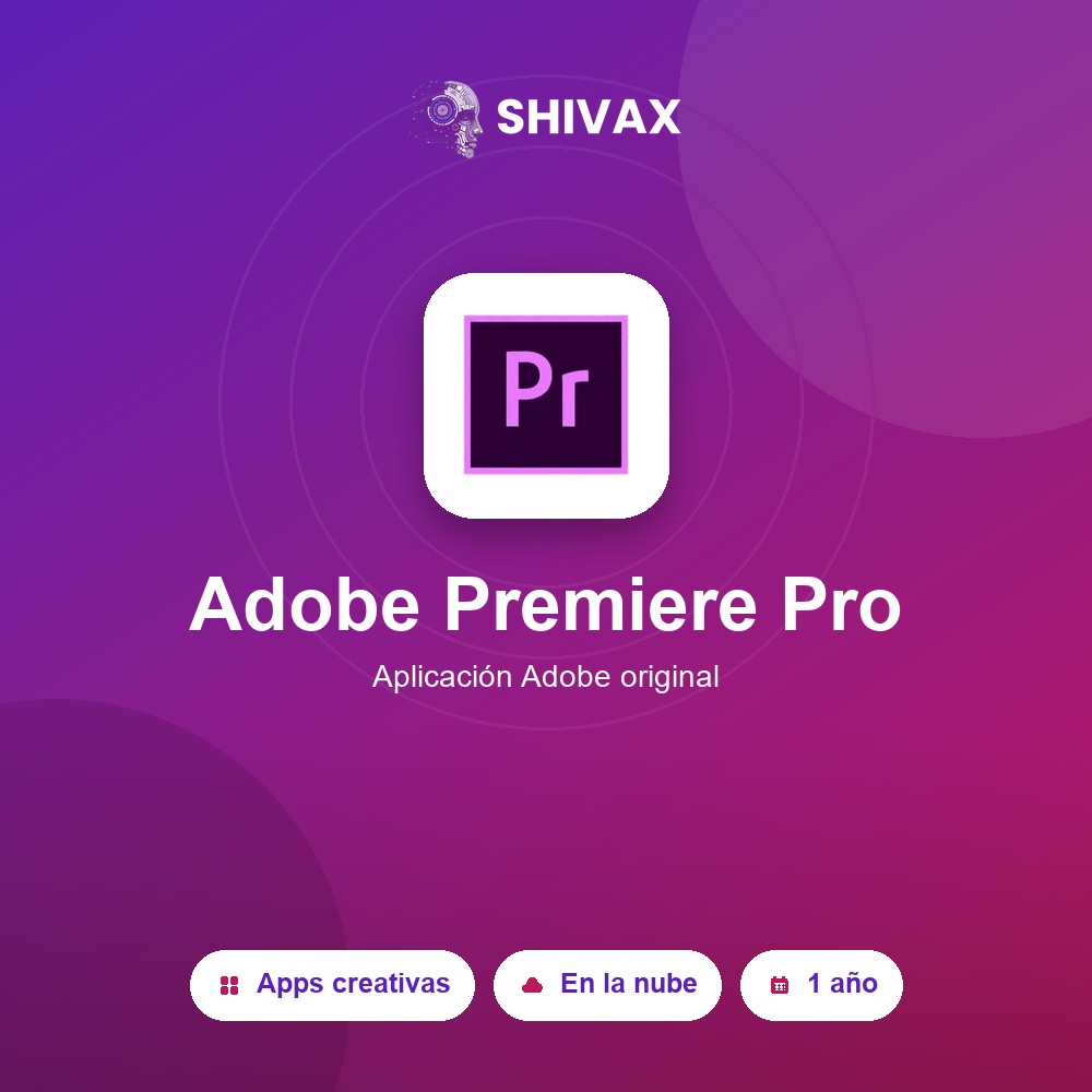Adobe Premiere Pro (1 año)