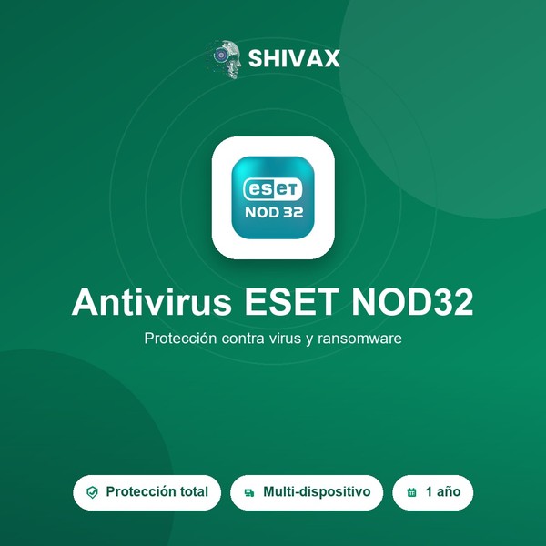 Antivirus ESET NOD32 (1 año)