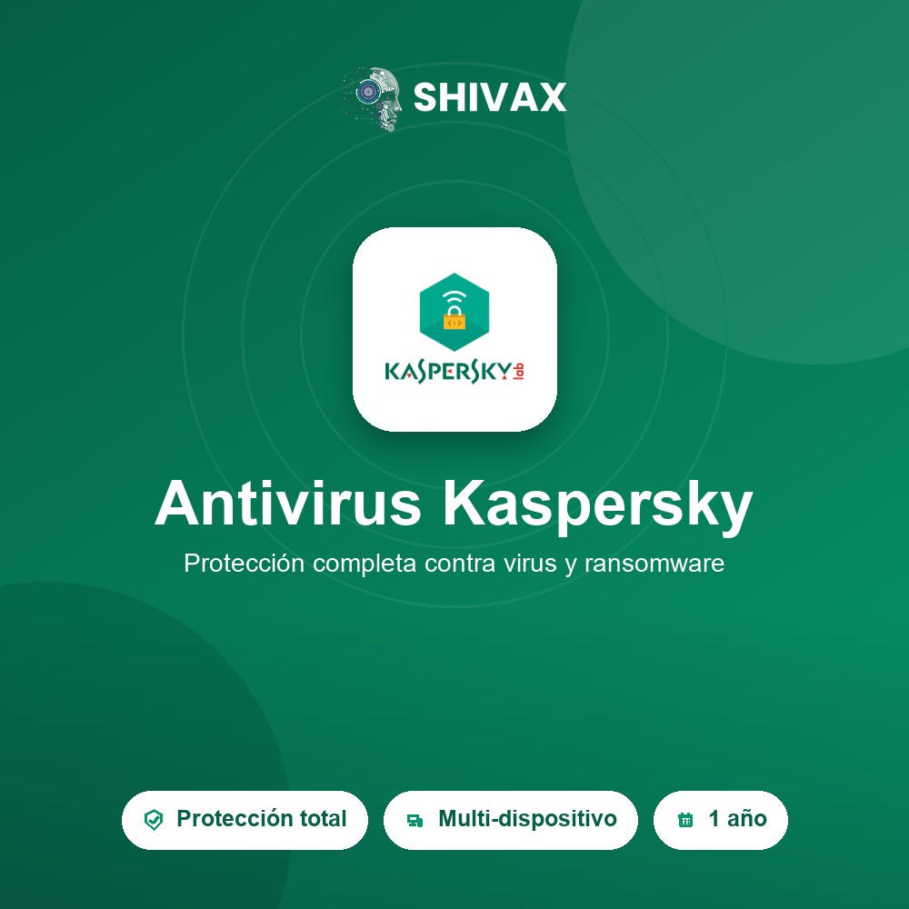 Antivirus Kaspersky (1 año)