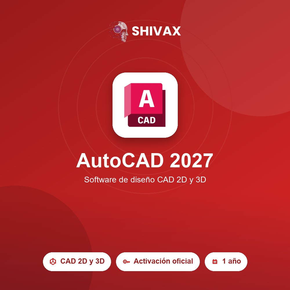 AutoCAD 2027 (1 año)