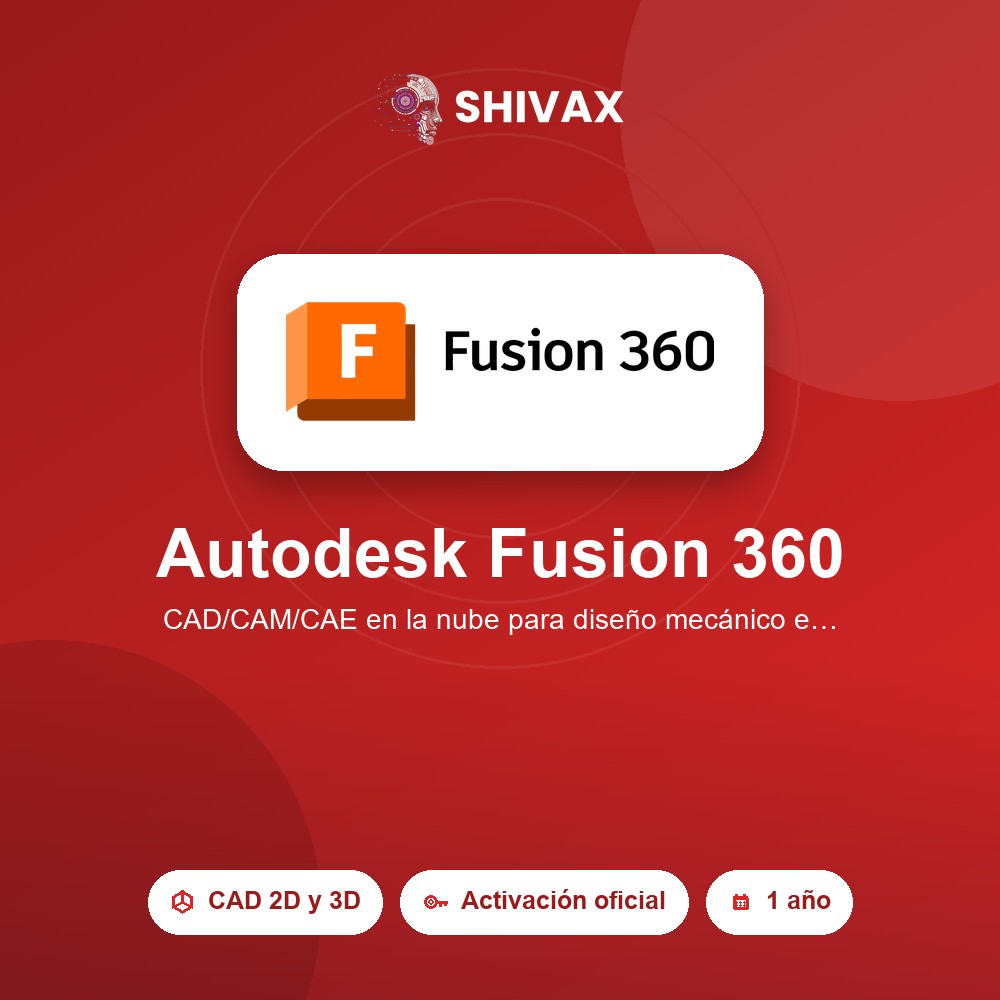 Autodesk Fusion 360 (1 año)