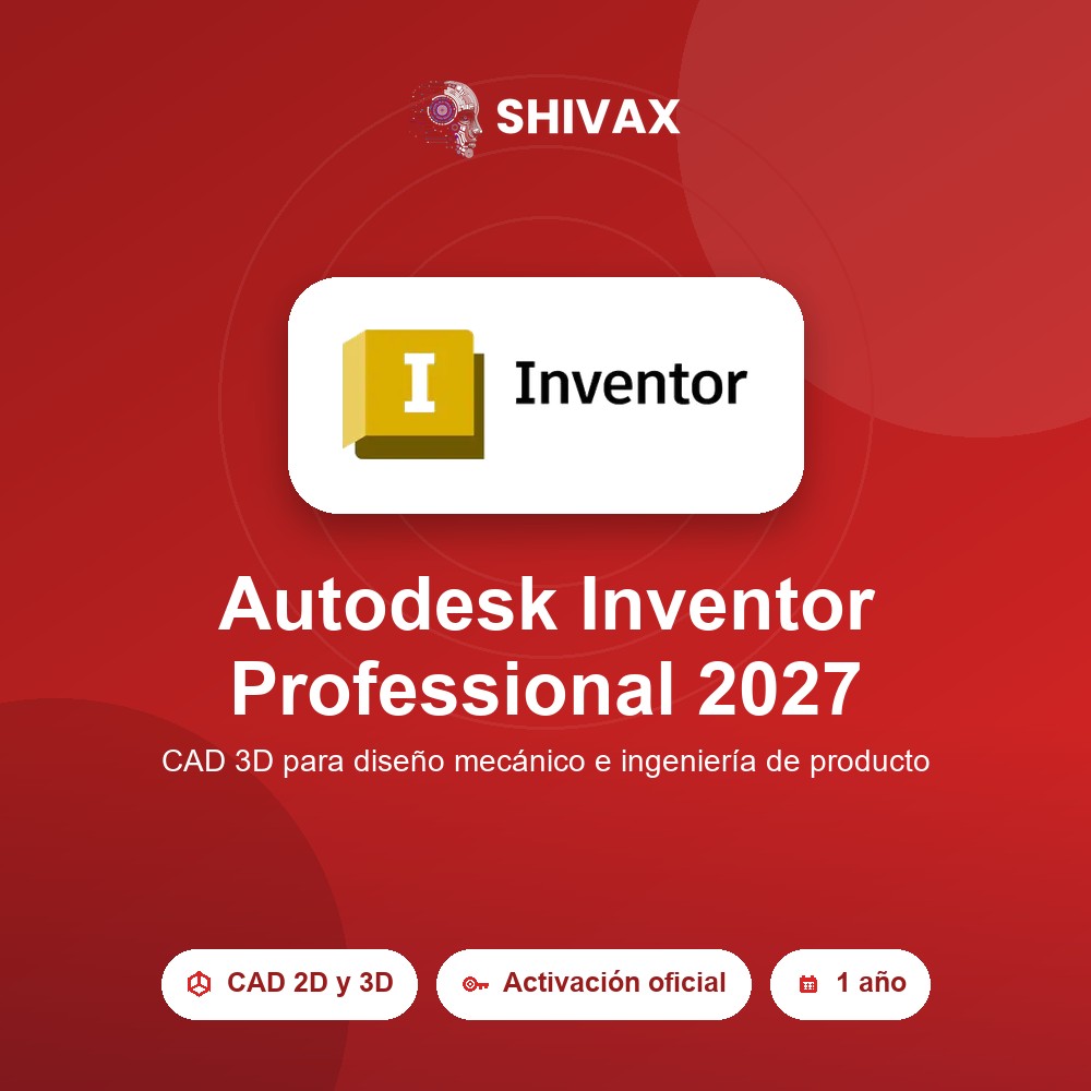Autodesk Inventor Professional 2027 (1 año)