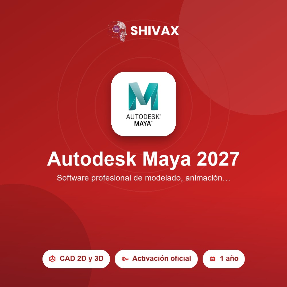 Autodesk Maya 2027 (1 año)