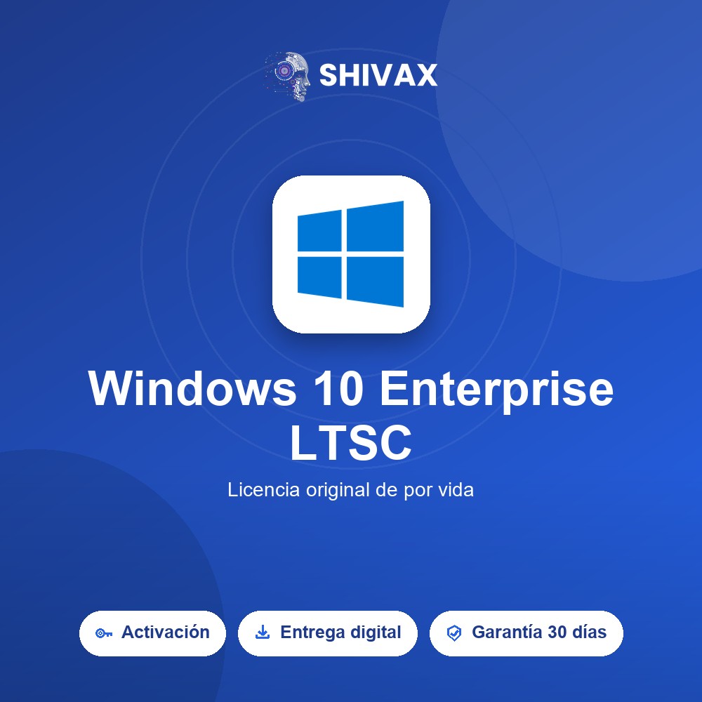 Licencia Windows 10 Enterprise LTSC