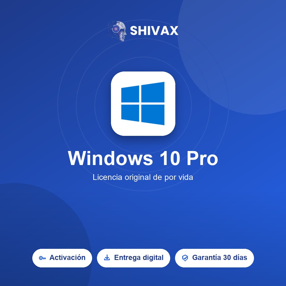 Licencia Windows 10 Pro