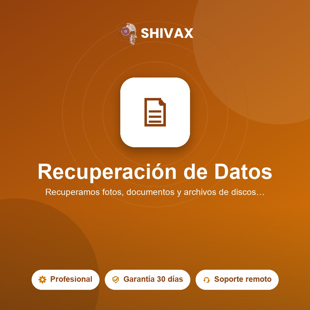 Recuperación de Datos