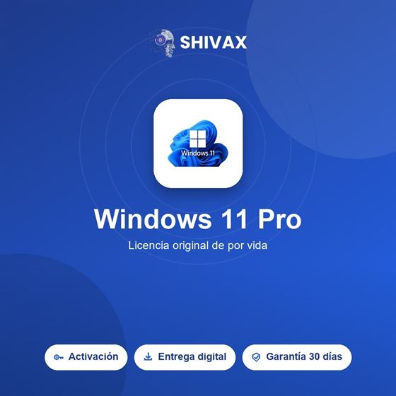 Licencia Windows 11 Pro original