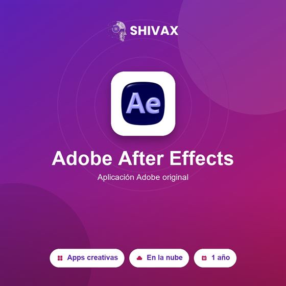 Adobe After Effects (1 año)