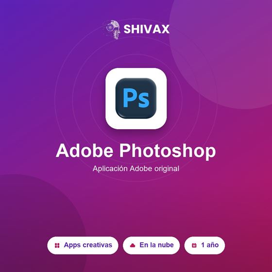 Adobe Photoshop (1 año)