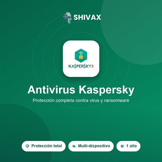 Antivirus Kaspersky (1 año)
