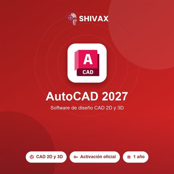 AutoCAD 2027 (1 año)
