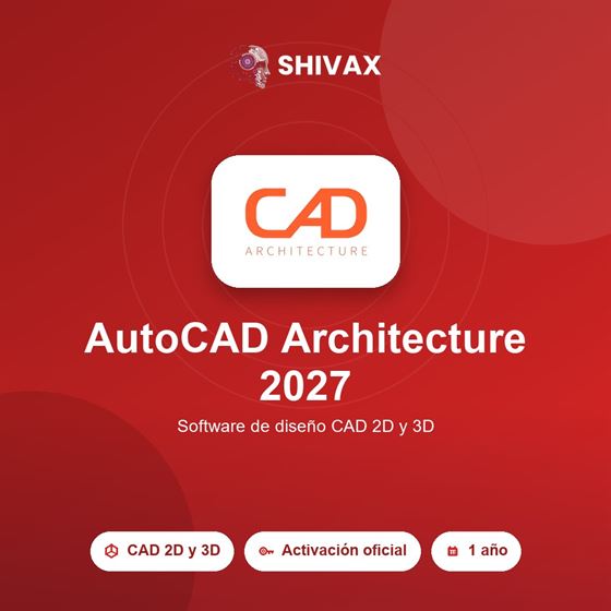 AutoCAD Architecture 2027 (1 año)