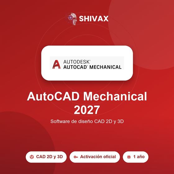 AutoCAD Mechanical 2027 (1 año)