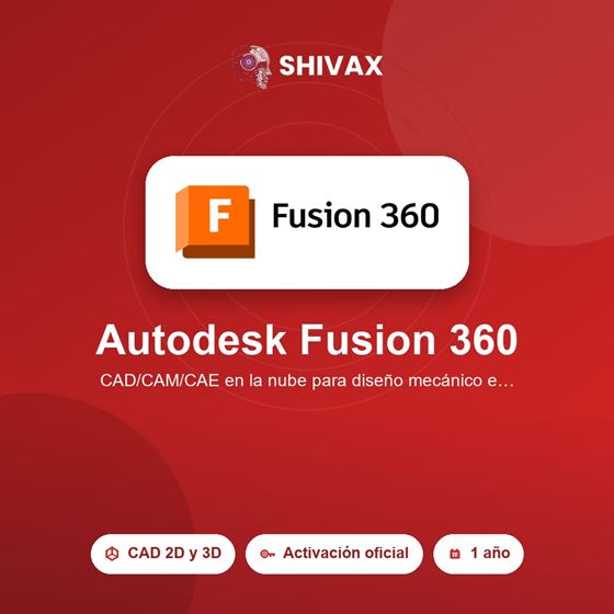 Autodesk Fusion 360 (1 año)