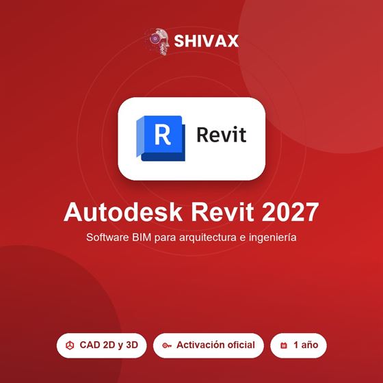 Autodesk Revit 2027 (1 año)