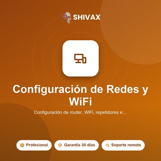 Configuración de Redes y WiFi