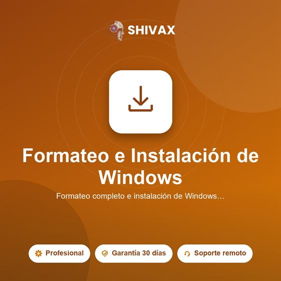 Formateo e Instalación de Windows