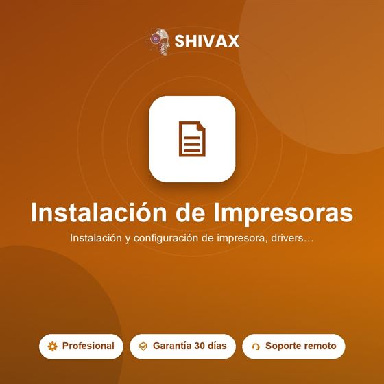 Instalación de Impresoras