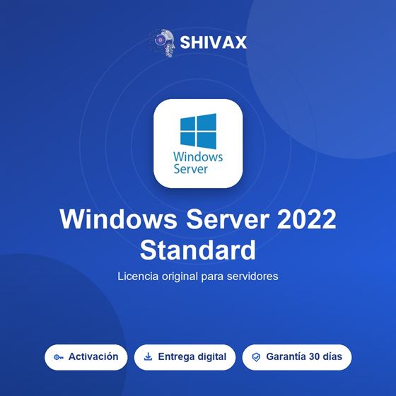 Licencia Windows Server 2022 Standard