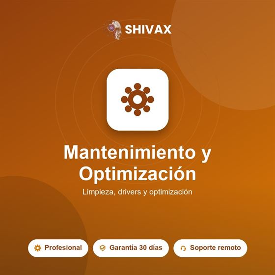 Mantenimiento y Optimización
