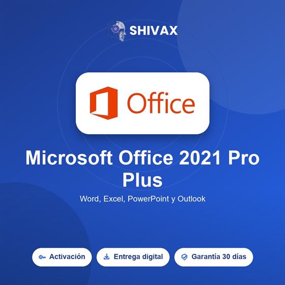 Microsoft Office 2021 Pro Plus (de por vida)