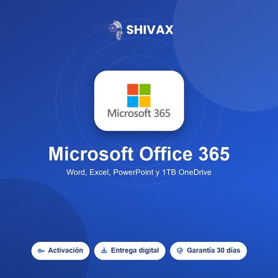 Microsoft Office 365 (1 año)